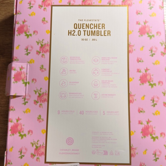 LoveShackFancy Pink Storage Box - Picture 4 of 5